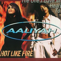 THE ONE I GAVE MY HEART TO / HOT LIKE FIRE  (USED)