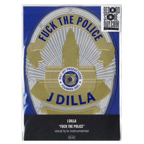 Fuck The Police (badge Shaped)