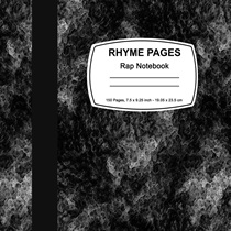 RHYME PAGE RAP NOTEBOOK