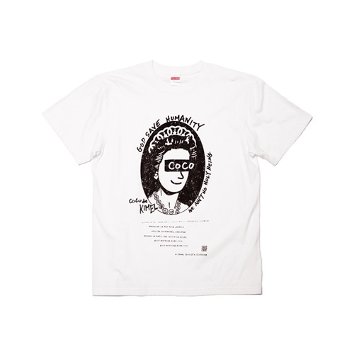 CONFISCATED TEE WHITE  XL