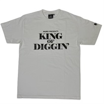 (XL)KING OF DIGGIN T-SHIRTS WHITE