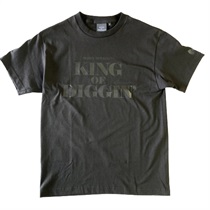 (XL)KING OF DIGGIN 2022T-SHIRTS BLACK