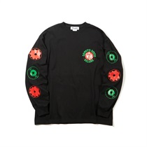 DONUTS DISCO DELUXE LONG SLEEVE TEE (SIZE XL - BLACK)