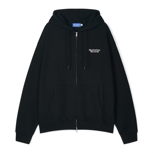 [LUN] ロゴ ジップアップジャケット CLASSIC+LOGO+ZIP+UP+HOODIE | (BLACK-M)CLASSICLOGOZIPUPHOODIE