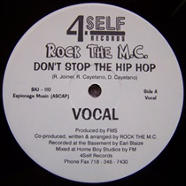 DON'T STOP THE HIPHOP (USED)