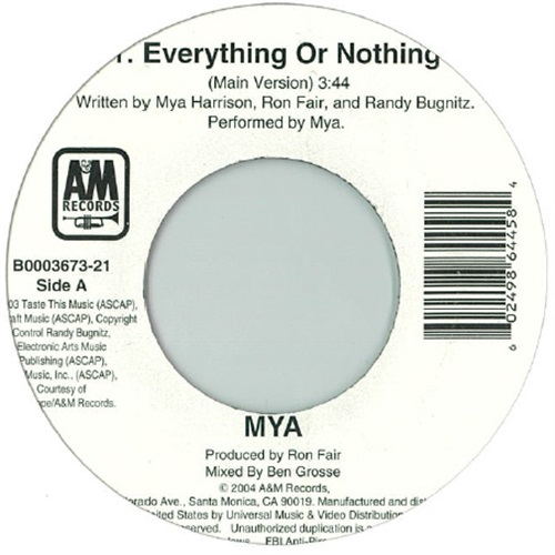 EVERYTHING OR NOTHING (USED)