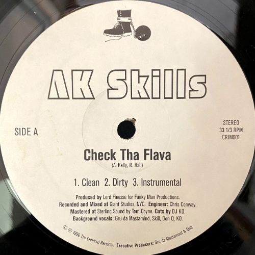 CHECK THA FLAVA (USED)