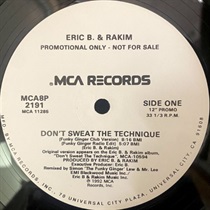 DON'T SWEAT THE TECHNIQUE (USED)