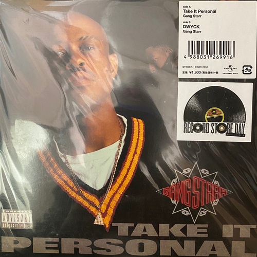 TAKE IT PERSONAL / DWYCK (USED)