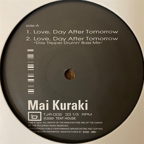 LOVE DAY AFTER TOMORROW (USED) | レコード・CD通販のマンハッタン 