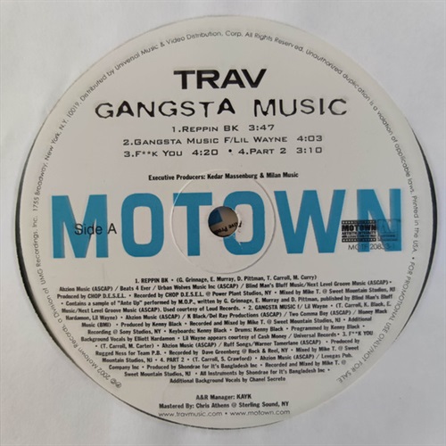 GANGSTA MUSIC (USED)