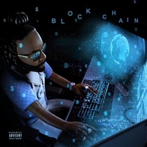 BLOCKCHAIN (BLUE SEAGLASS WAVE VINYL) (USED)