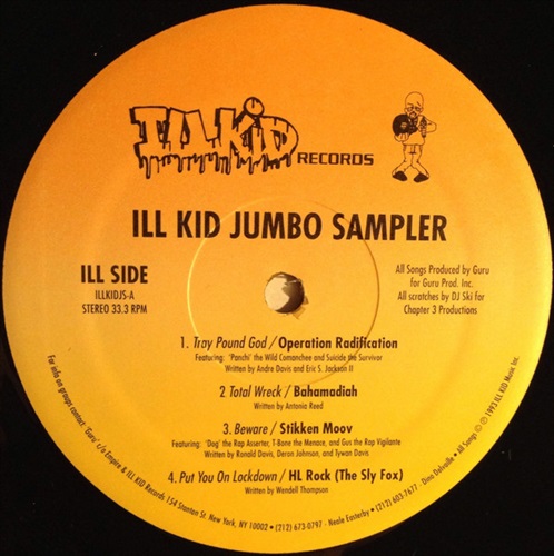 ILL KID JUMBO SAMPLER (USED)