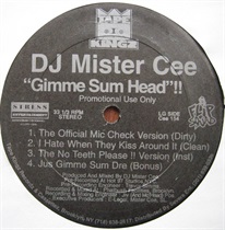 GIMME SUM HEAD/IS BROOKLYN IN DA HOUSE (WHERE  BROOKLYN AT ? PTLL) (USED)