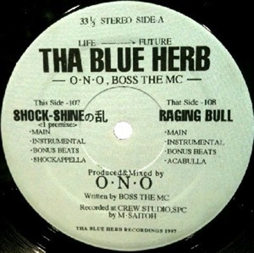 THA BLUE HERB /SHOCK-SHINEの乱 RAGING BULL