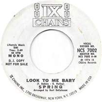 LOOK TO ME BABY (USED)
