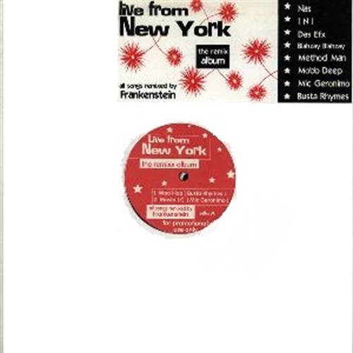 LIVE FROM NEW YORK(THE REMIX ALBUM) (USED)