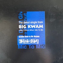 I DON'T GIVE A WHUT/MIC TO MIC (USED)