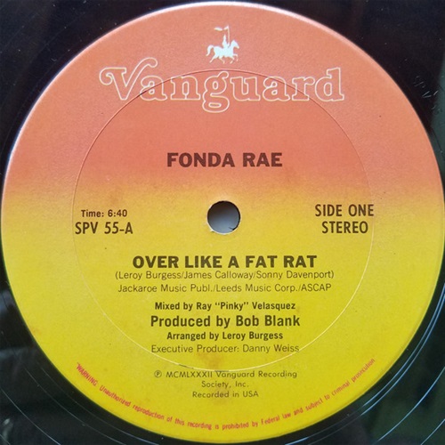 OVER LIKE A FAT RAT (USED)