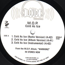 COLD AS ICE/ANTE UP(REMIX) (USED)