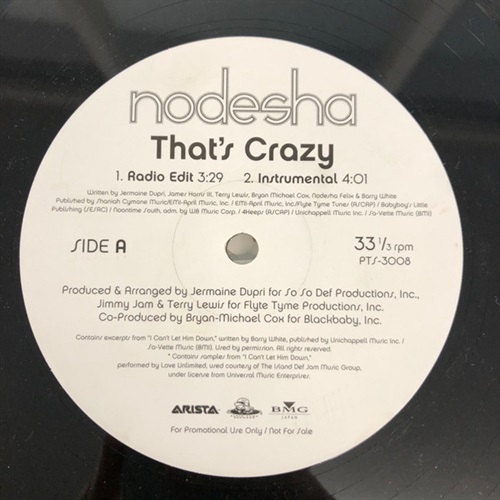 THAT'S CRAZY (USED)