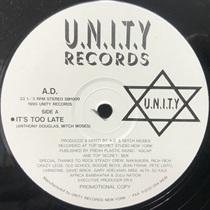 IT'S TOO LATE (USED)