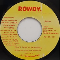DON'T TAKE IT PERSONAL/DON'T TAKE IT PERSONAL(REMIX) (USED)