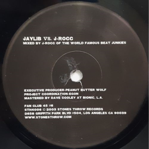 MIXED  BY J ROCC (USED)