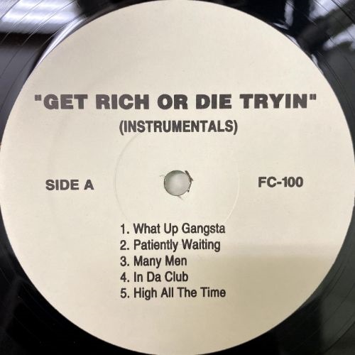 GET RICH OR DIE TRYIN(INSTRUMNETALS) (USED)