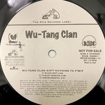 WU-TANG CLAN AINT NUTHING TA F WIT / SHAME ON A NI##A (USED)