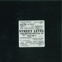 STREET LEVEL - THE INSTRUMENTAL LP VOLUME 2 (USED)