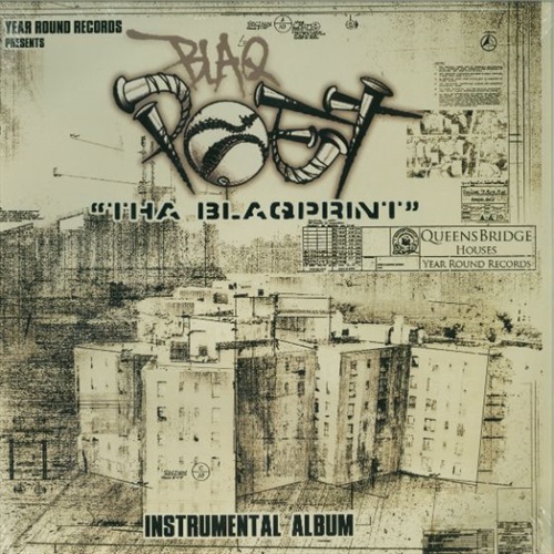 THA BLAQPRINT(INSTRUMENTAL ALBUM) (USED)