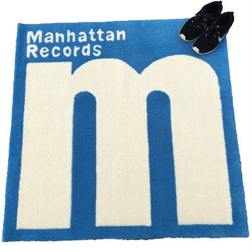 MANHATTAN RECORDS RUG MAT