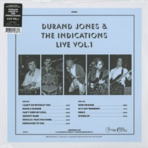 DURAND JONES & THE INDICATIONS LIVE VOL. 1