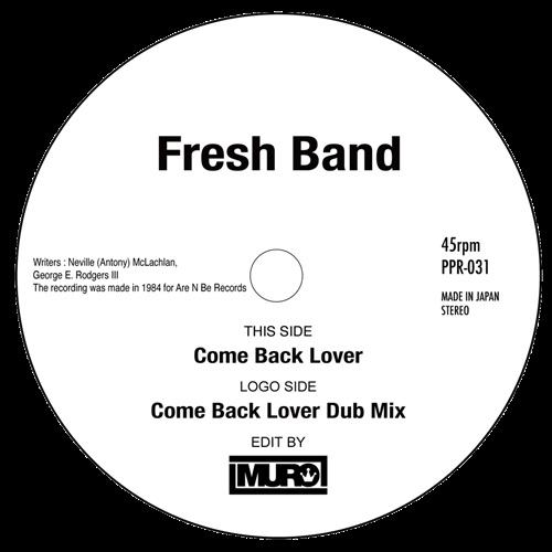 COME BACK LOVER/COME BACK LOVER DUB MIX