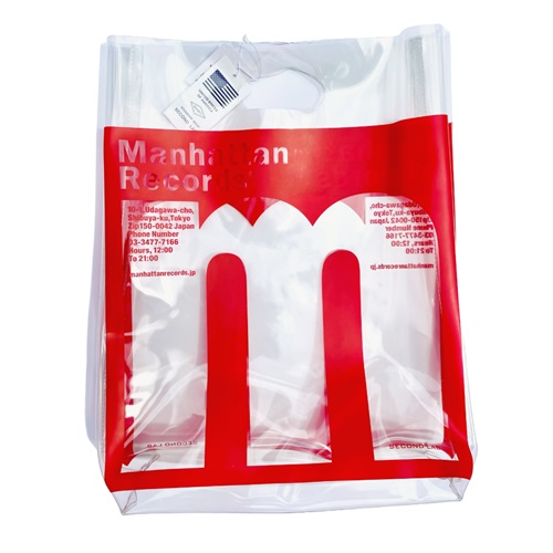 PVC LP BAG(CLEAR RED)