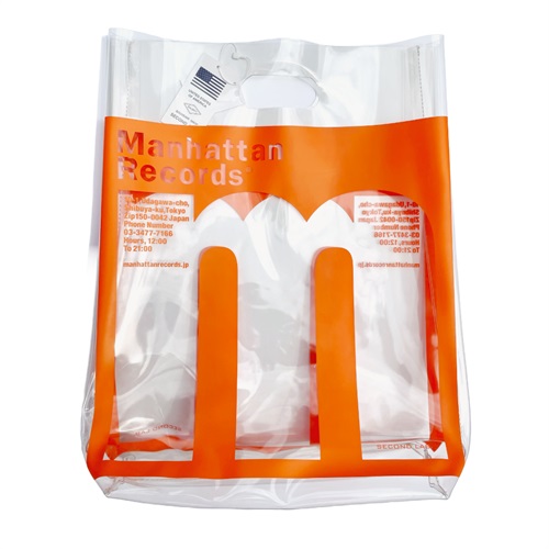 PVC LP BAG(CLEAR ORANGE)