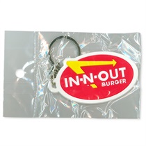 RUBBER KEYCHAIN (IN-N-OUT)