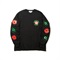 DONUTS DISCO DELUXE LONG SLEEVE TEE (SIZE L - BLACK)