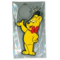 RUBBER KEYCHAIN (HARIBO GOLDBEAR)