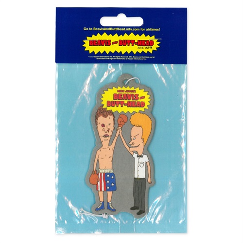 BEAVIS AND BUTT-HEAD AIR FRESHENER (ICE BLACK)