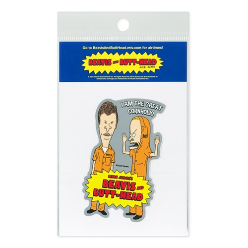 BEAVIS AND BUTT-HEAD STICKER (PRISONER)