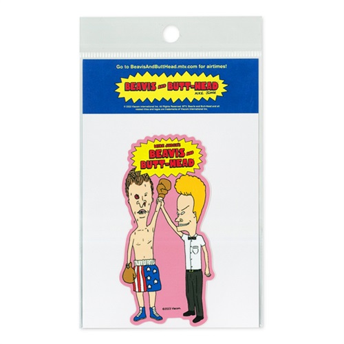 BEAVIS AND BUTT-HEAD STICKER (BOXER)