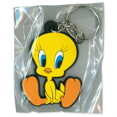 RUBBER KEYCHAIN (TWEETY)