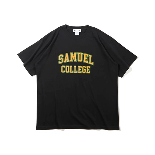 L：COLLEGE TEE / ORANGE