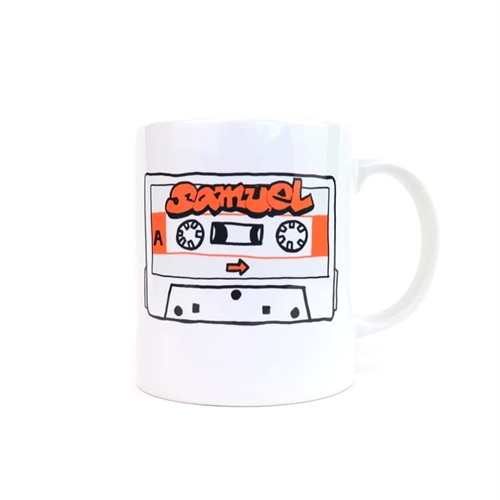 CASSETTE TAPE MUG CUP