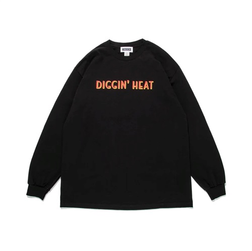 DIGGIN' HEAT LS (BLACK - SIZE: L)