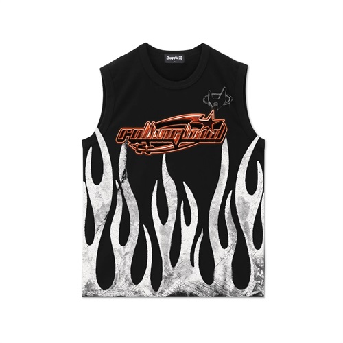 ROLLING LOUD X SUPPLIER FIRE SLEEVELESS TEE (L)