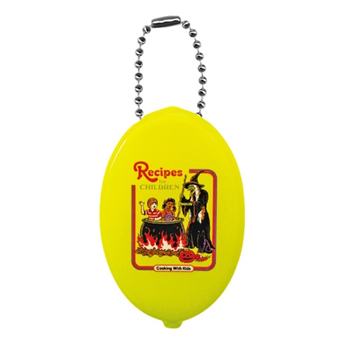 STEVEN RHODES RUBBER COIN CASE (NEON YELLOW)