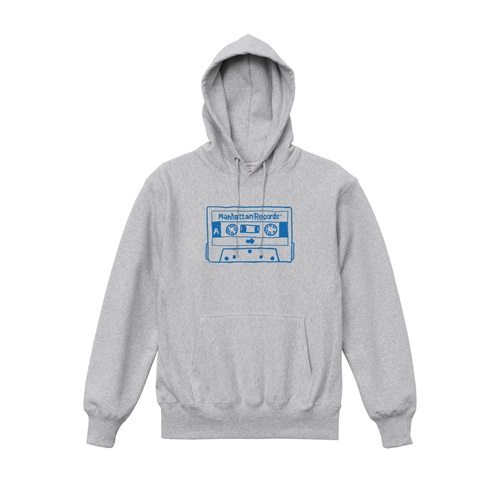 (L: GRAY) CASSETTE TAPE HOODIE